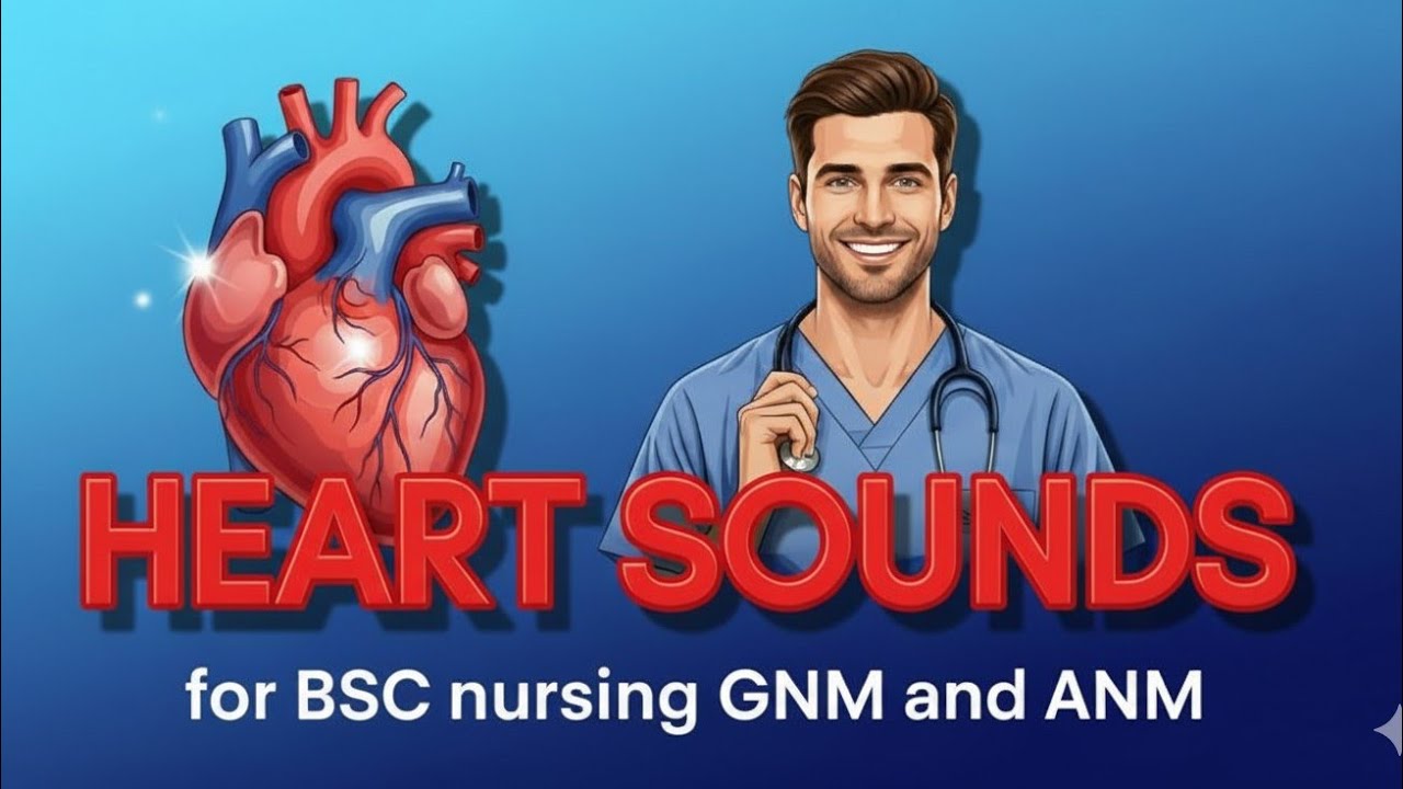 Heart Sounds Explained | Nursing Students Quick Revision