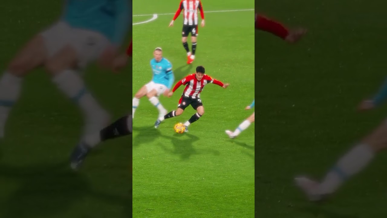 Brentford FC 2-2 Manchester City | Christian N&oslash;rgaard Dribbling Wizardry Dazzles Man City Players