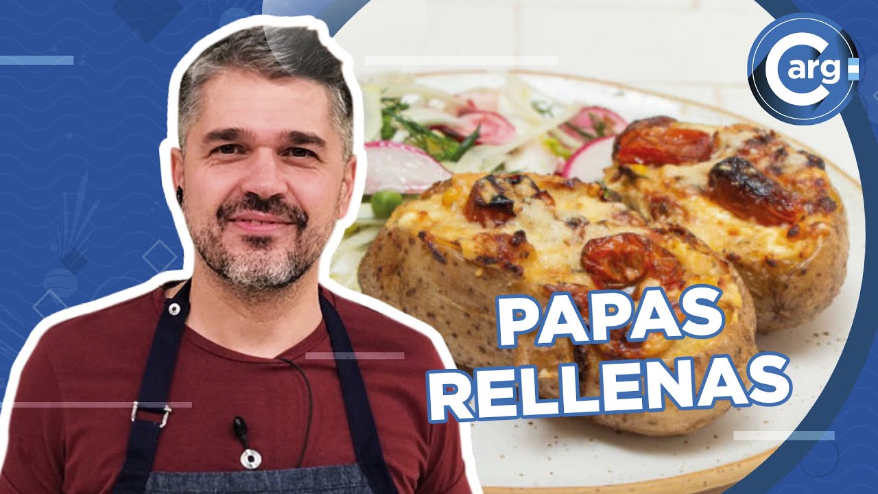 RECETA DE PAPAS RELLENAS