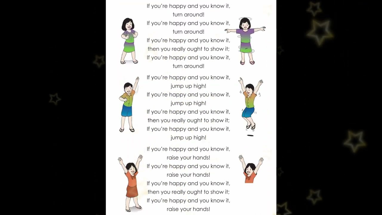 Grade - 2 (If you're happy) Song @eela-excellentenglish