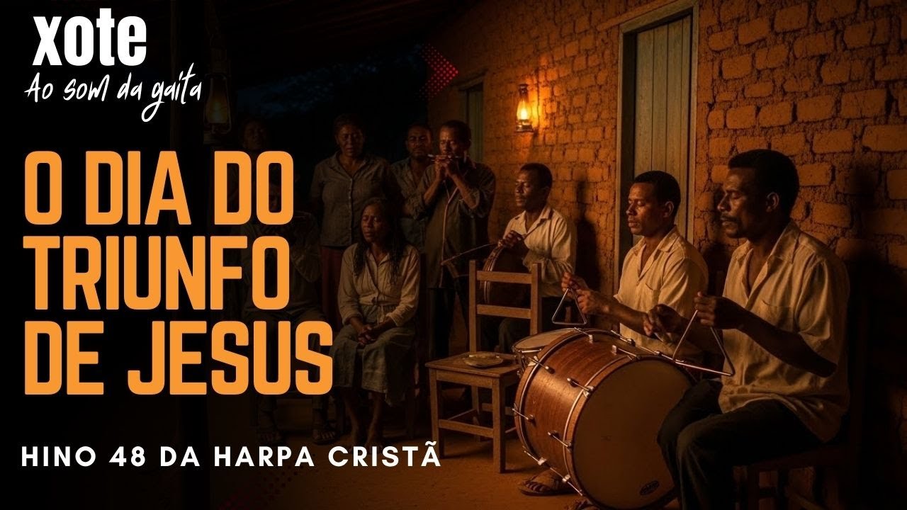O dia do triunfo de Jesus - hino 48 da harpa Cristã em xote.