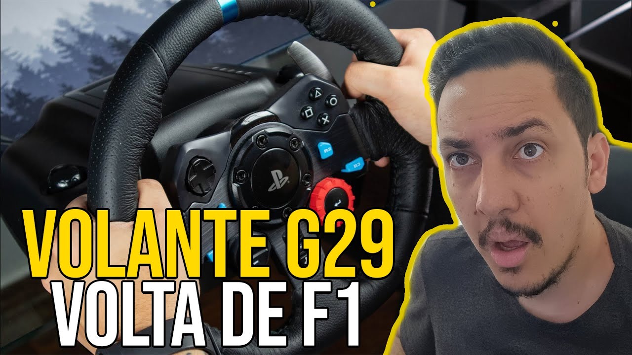 F1 2023 - VOLTA EM INTERLAGOS - VOLANTE LOGITECH G29