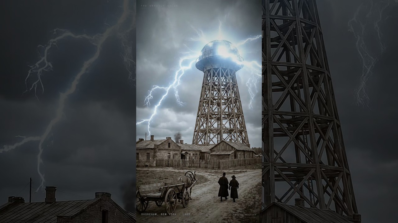 Nikola Tesla Built a Tower to Give the Entire World Free Electricity