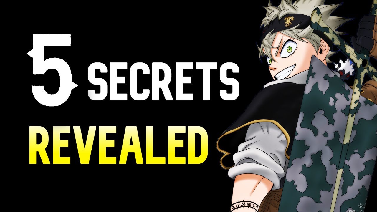 5 HIDDEN TRUTHS ABOUT ASTA AND LIEBE! BLACK CLOVER THEORY