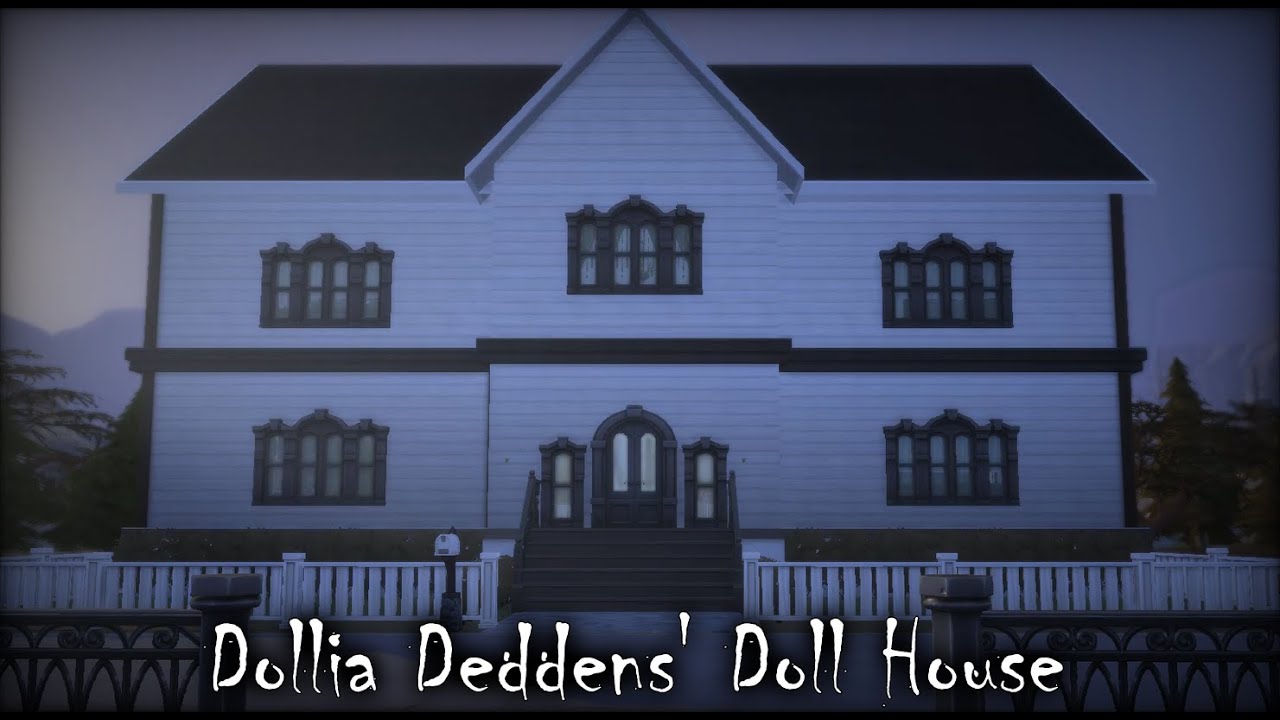 Making Dollia Deddens a Doll House in The Sims 4 - TS4 Speedbuilds