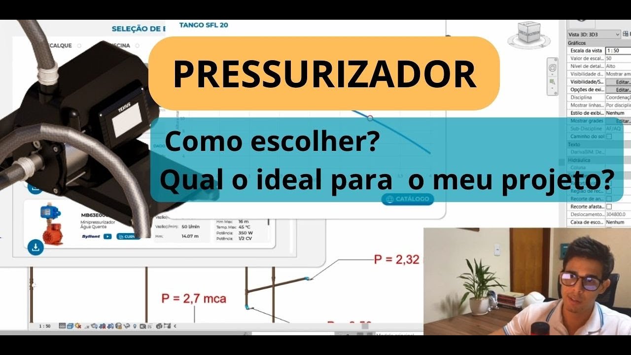 Como dimensionar um pressurizador!