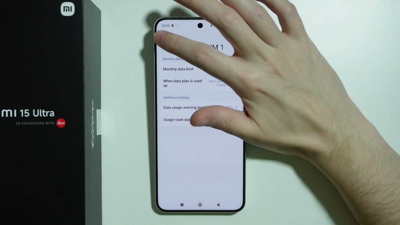 Xiaomi 15 Ultra: How to Turn ON/OFF Mobile Data Warning