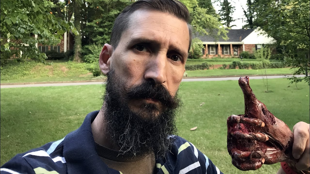 Creepy and realistic corpsed zombie hand tutorial - Thumbs Up