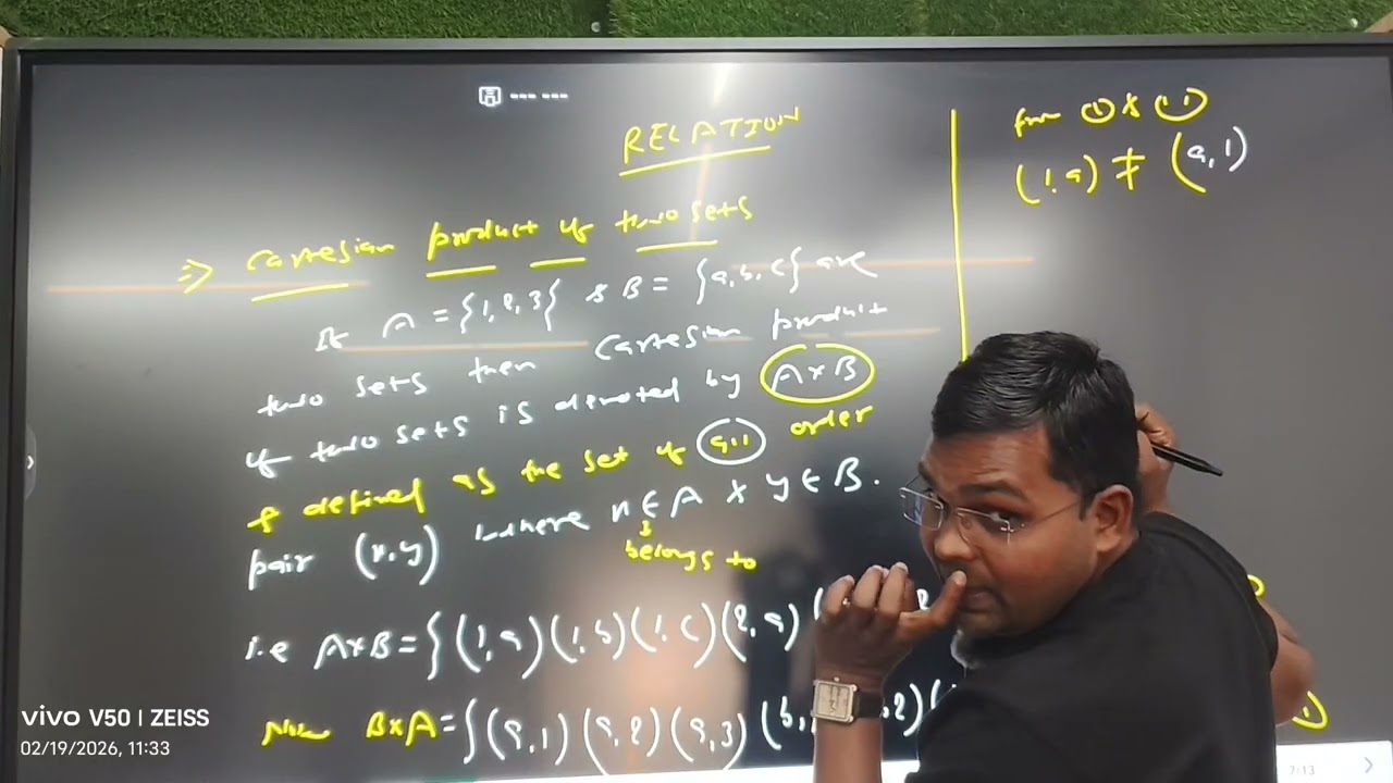 (Z.B) Relation Lecture 1 class 12 