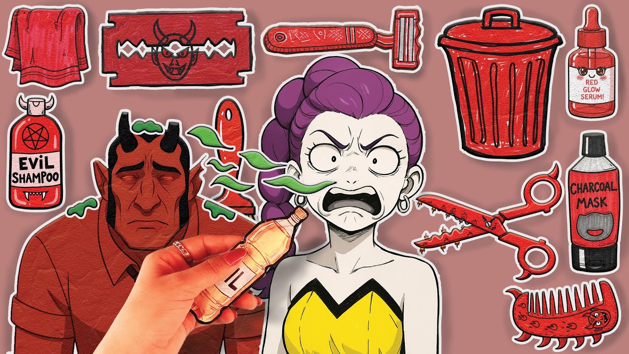 💖 Paper DIY 💖Demon and Rumi | KPop Demon Hunters ✨Blind Box ASMR✨