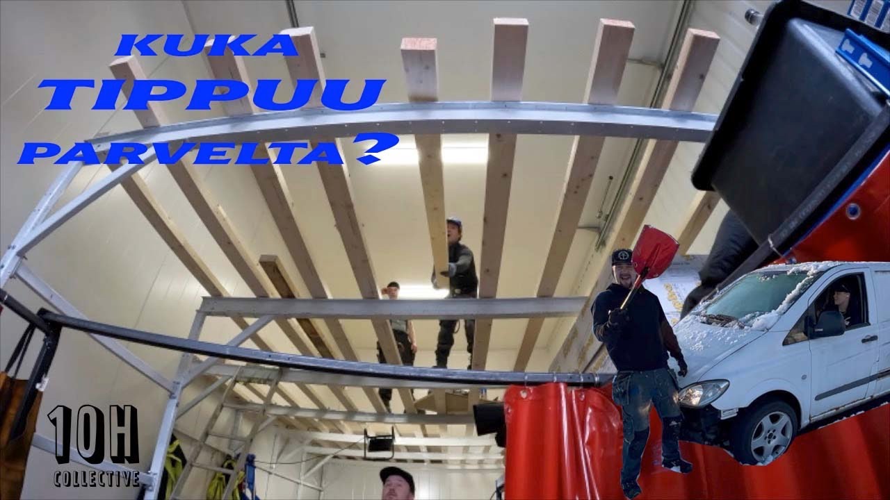KUKA TIPPUU PARVELTA?? LATTIARUNKO! Halli #3
