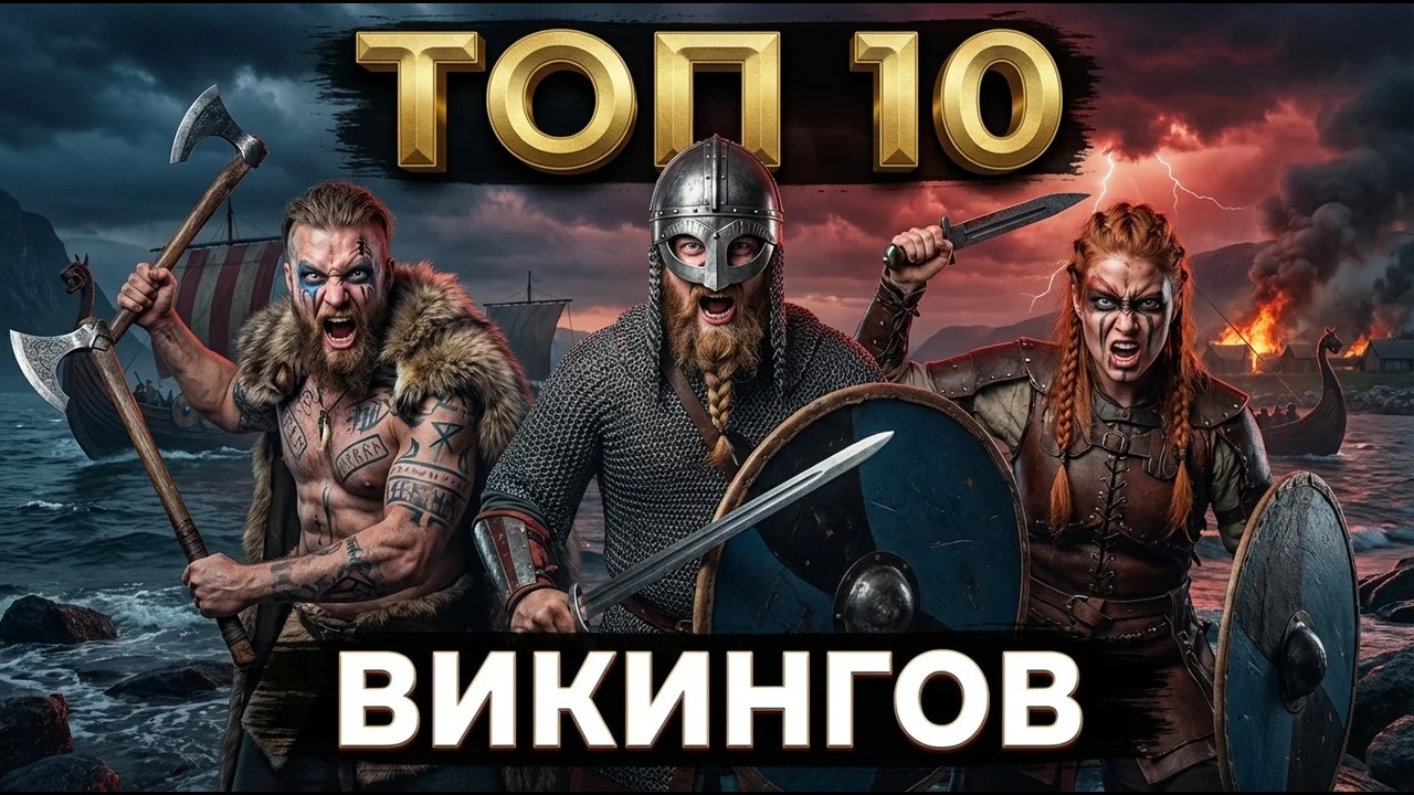 10 самых смертоносных воинов-викингов в истории