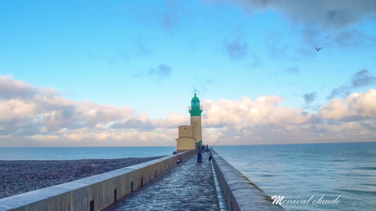 le tréport le matin du 31 12 2025 vidéo music