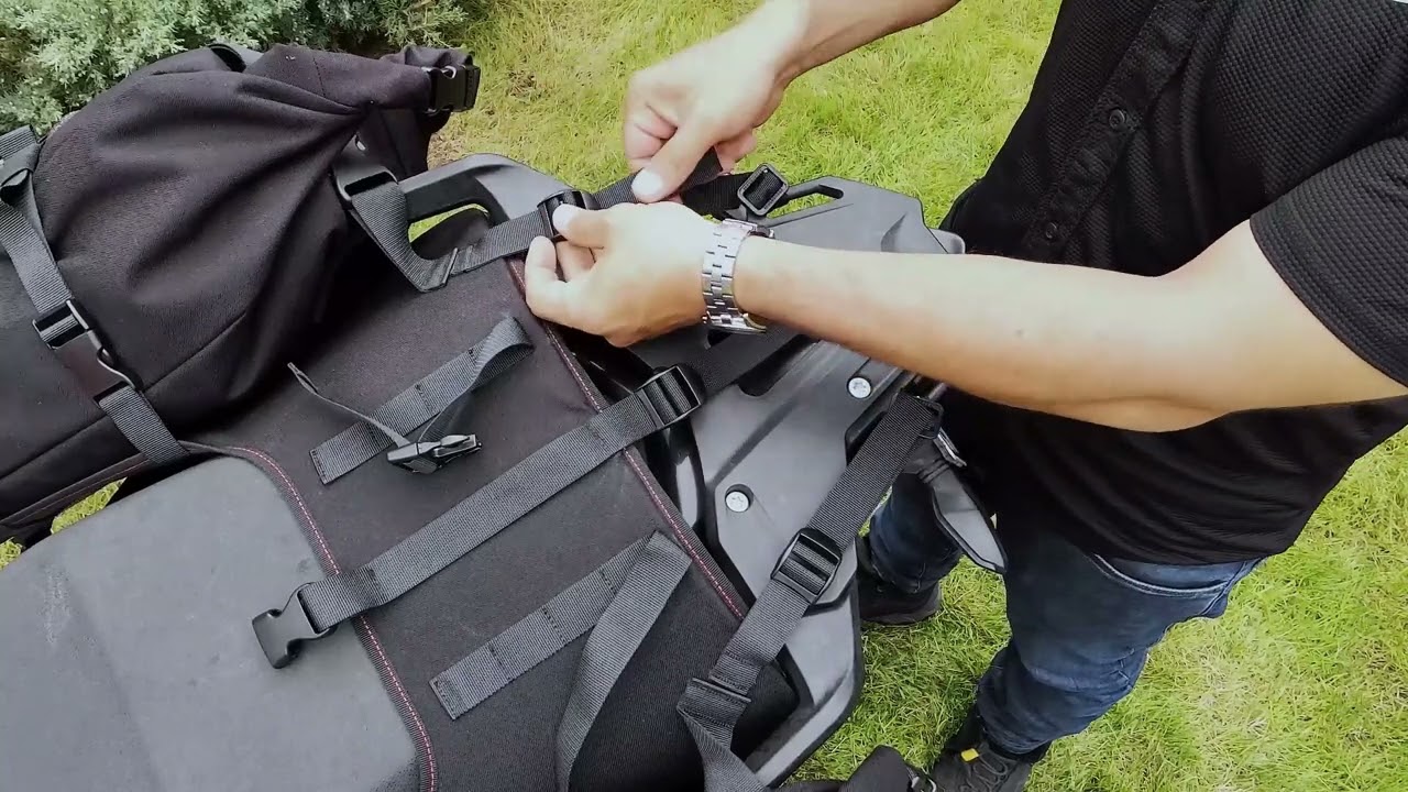 THOSKA AX 16 HEIBE RACKLESS SADDLE BAG SET MOUNTING