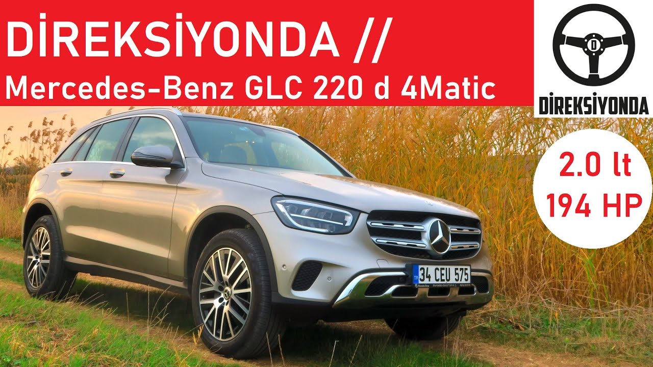 Direksiyonda // Mercedes-Benz GLC 220 d inceleme - yeni motor + makyaj