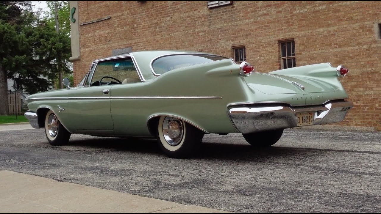 1960 Imperial Crown 2 Door Hardtop in Green & Engine Sound on My Car Story with Lou Costabile