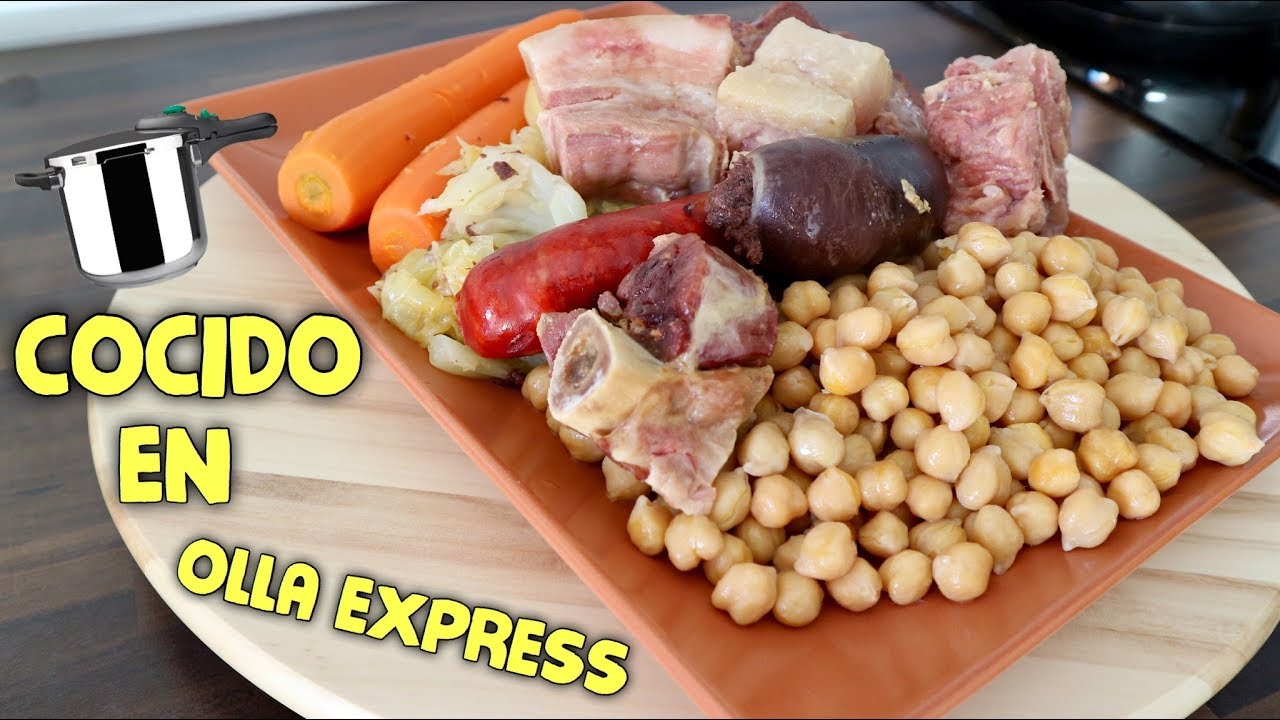 COCIDO MADRILEÑO | RECETA FÁCIL EN OLLA EXPRESS