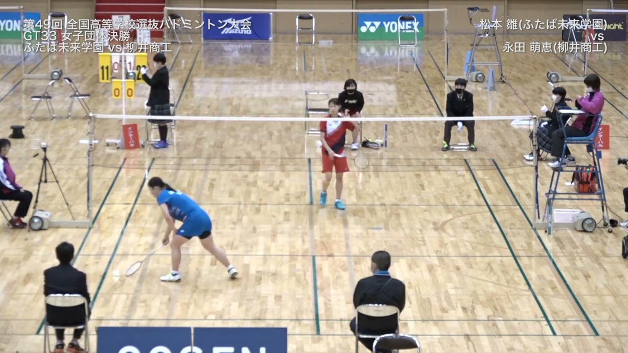 【DIGEST 女子団体決勝】  ふたば未来学園（福島） 柳井商工（山口）