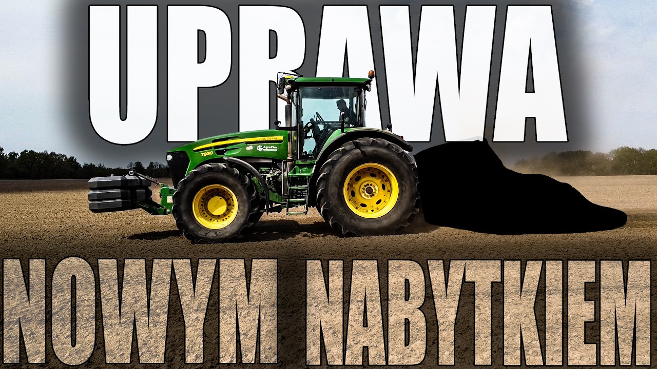 SADZIMY ZIEMNIAKI ☆ UPRAWA NOWYMI NABYTKAMI ☆ JOHN DEERE 7930 MA CO ROBIĆ