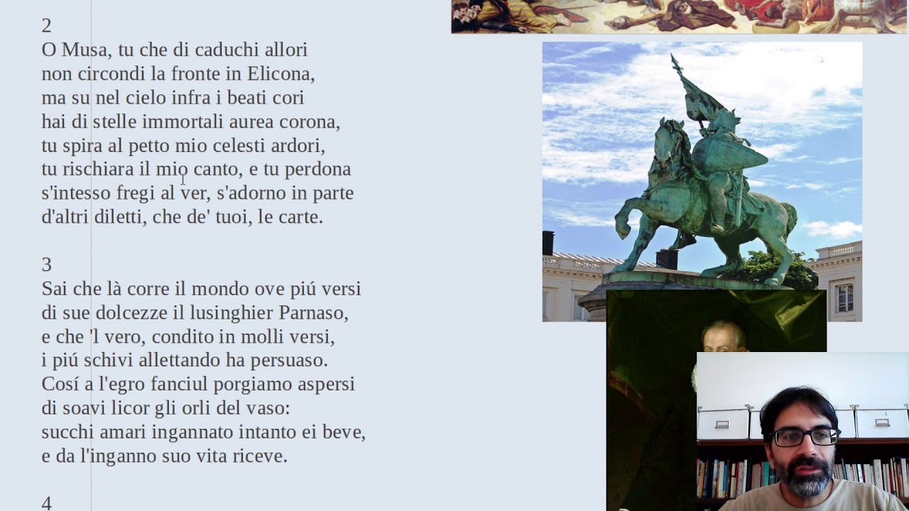 Proemio della Gerusalemme Liberata: spiegazione