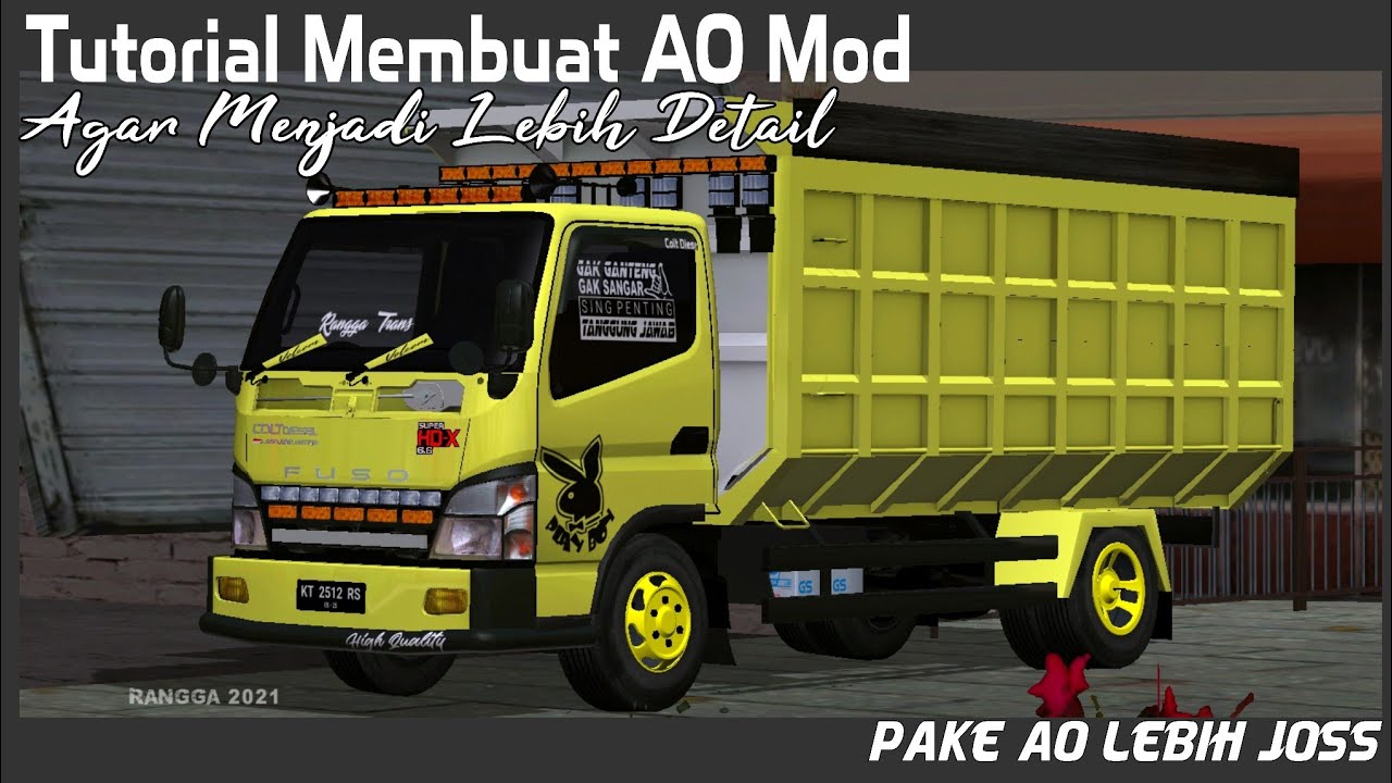 Tutorial Membuat AO/Ambient Occlussion Pada Sebuah Mod