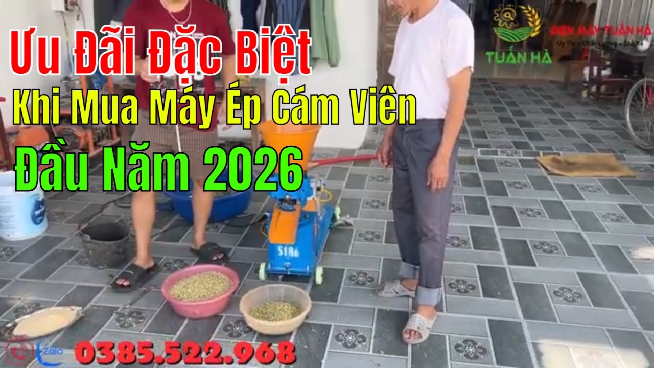 Viddeo Bàn Giao Máy Ép Cám Viên Cho Khách Hàng Tại Thanh Hóa Mới Nhất Năm 2026