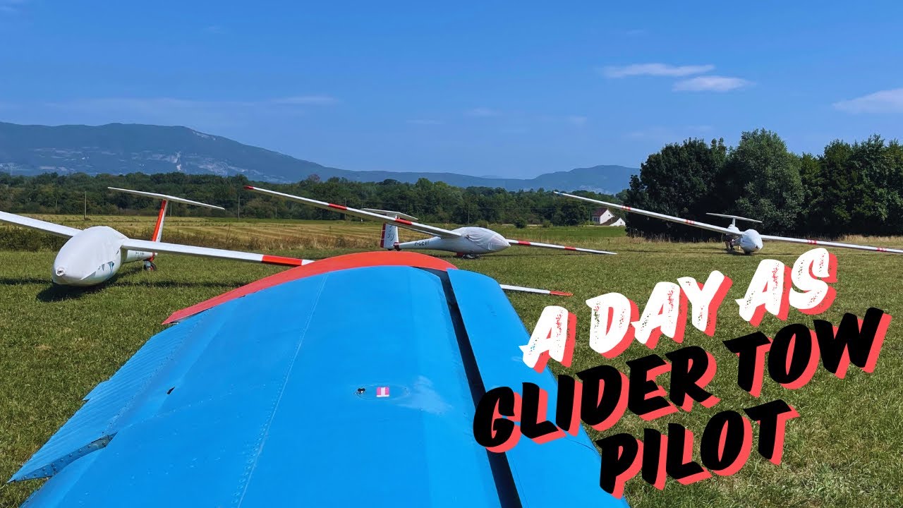 A day as glider tow pilot