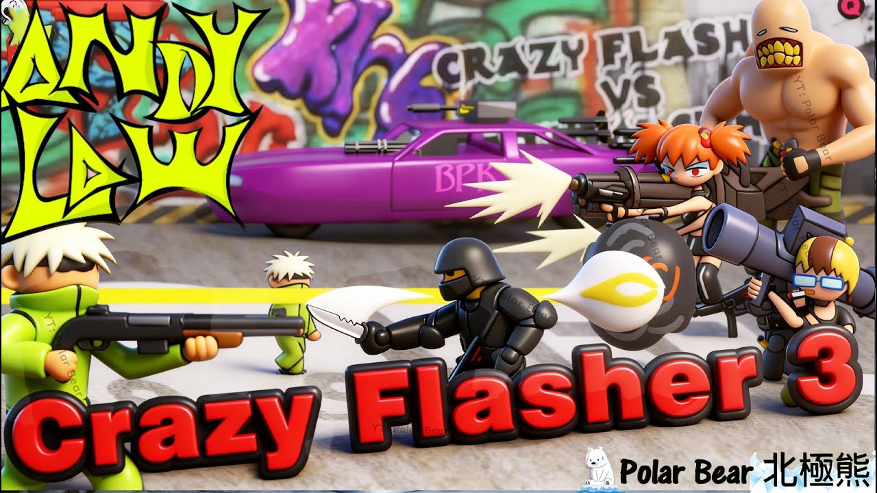 Crazy Flasher 3 Story Mode Full Gameplay Walkthrough (Flash Game)