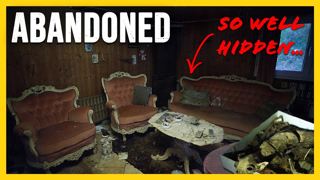 Everything Left at Abandoned Home in Belgium Forest!