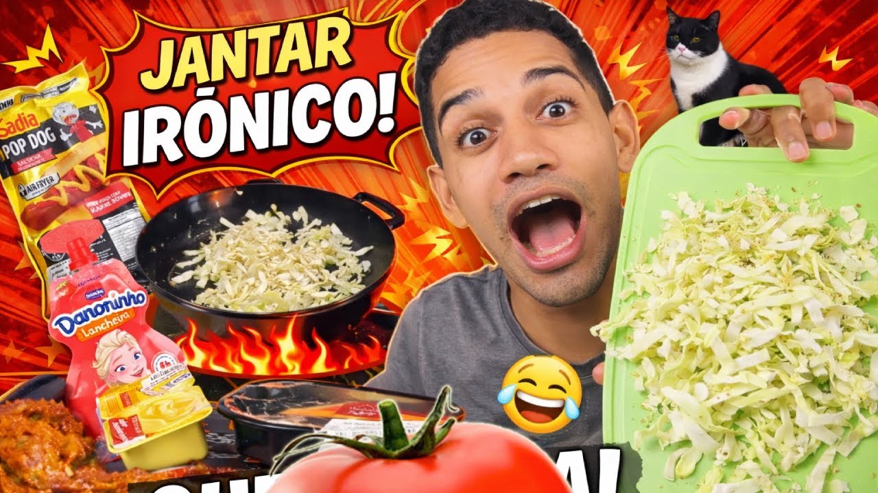ALMOÇO/JANTA COM 10 REAIS... MAS SAIU MEIO IRONICO... KK