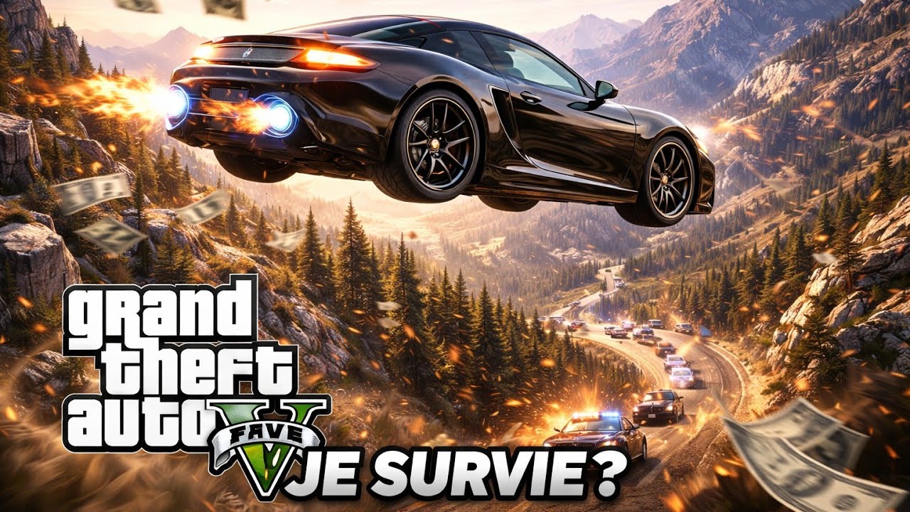 Jai tenté de faire 3 gros saut sur gta 5