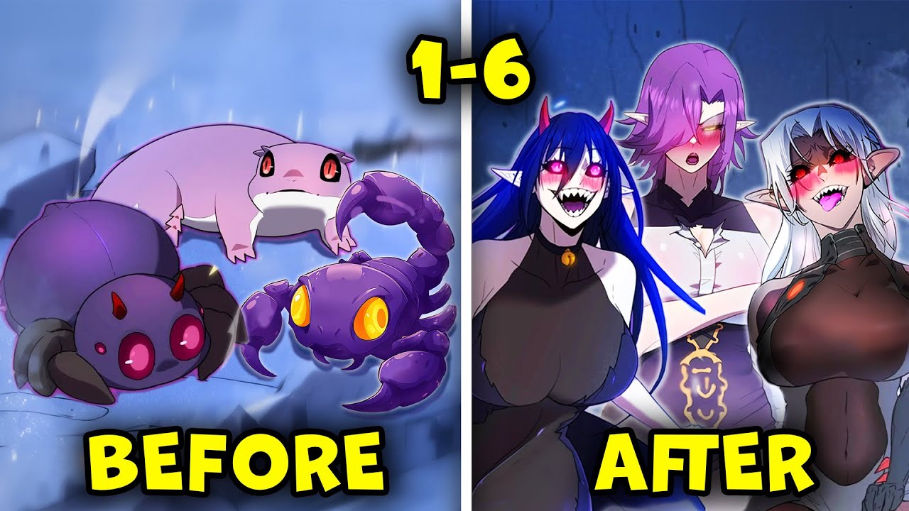 (1-6)He got a Skill System that made the Monster Girls go Crazy for Him! - Manhwa Recap