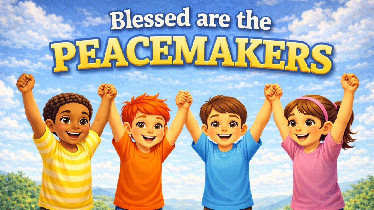 Joyful Kids Bible Song | Blessed Are the Peacemakers | Matthew 5:9