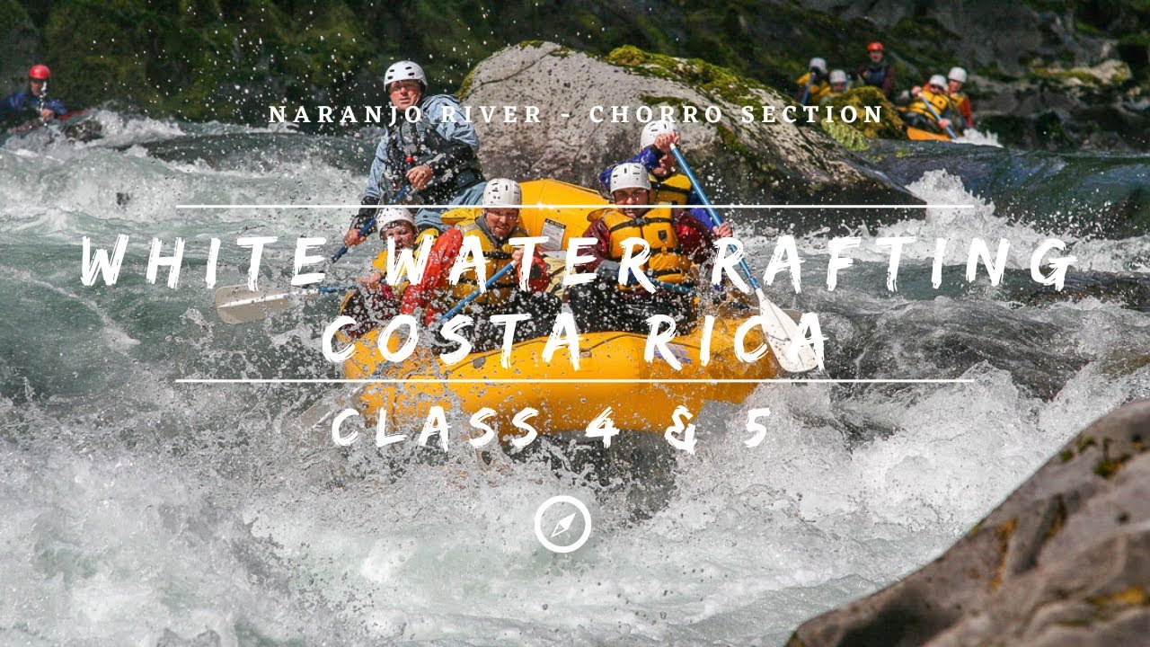 Whitewater Rafting in Costa Rica | Naranjo River Chorro section - Class 4 & 5 rapids