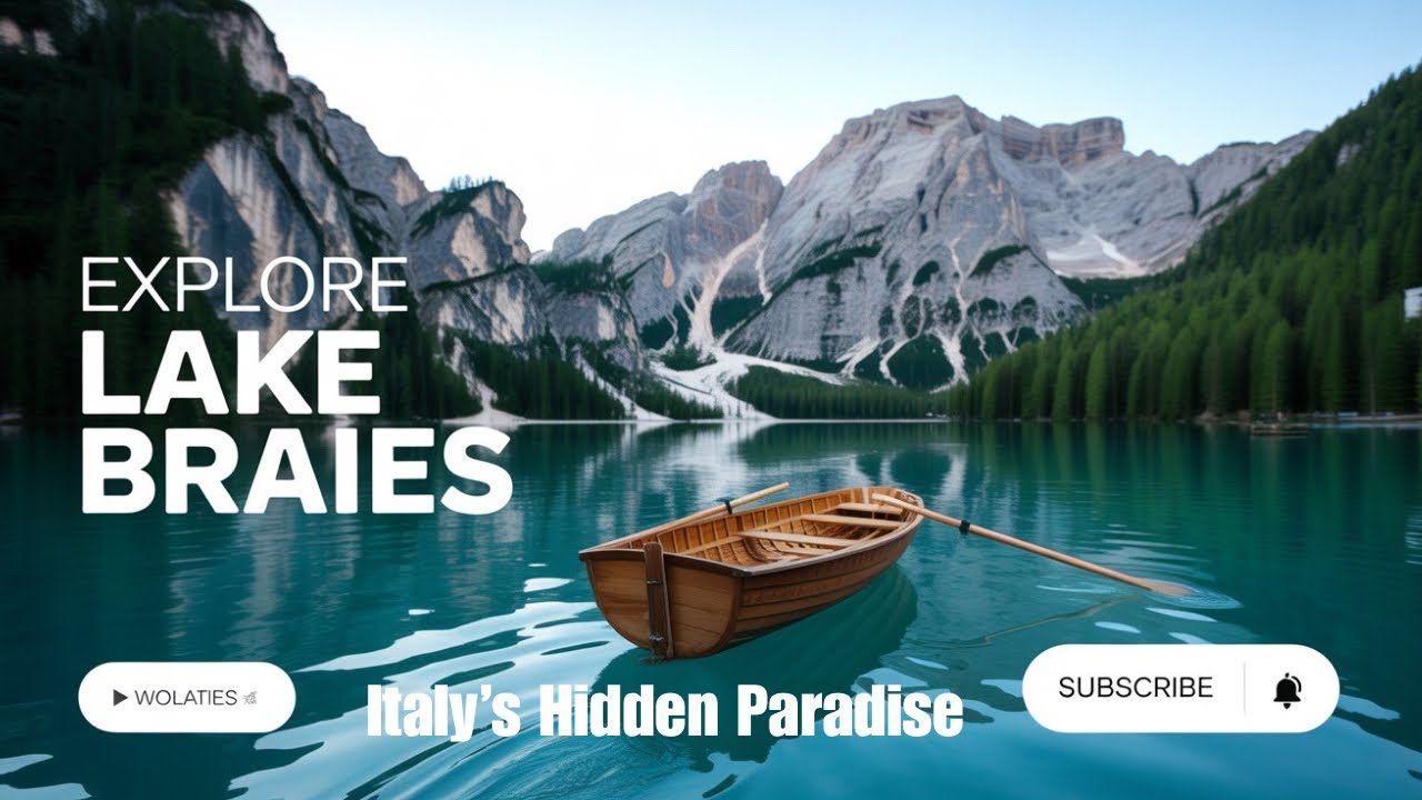 Lake Braies Walking Tour 4K | Stunning Dolomites Italy Travel Vlog | Lake Braies Dolomites In 4K UHD