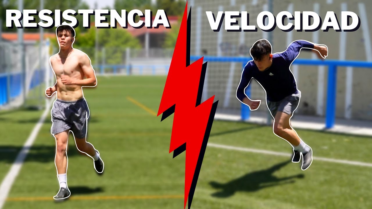 Entrenamiento completo de VELOCIDAD y RESISTENCIA para futbolistas!