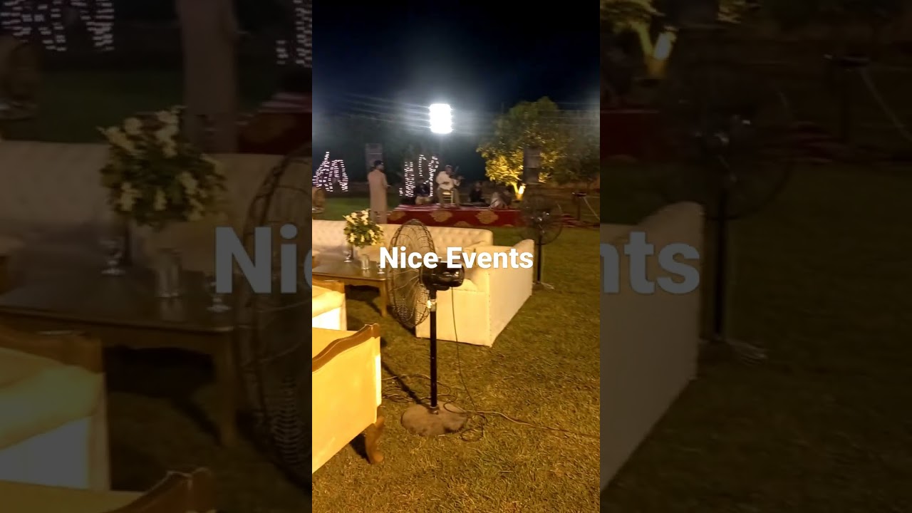 Walima Event | open air event
