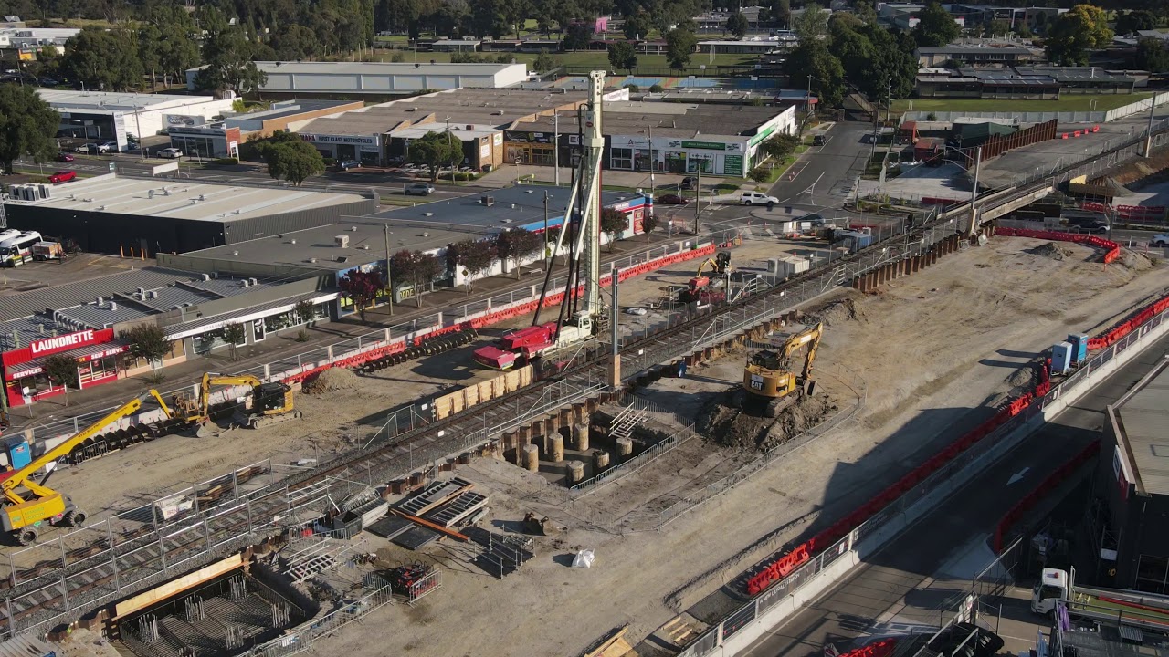 DJI Mavic Air 2 Hyperlaps Construction Site