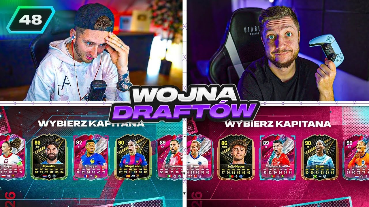WOJNA DRAFTÓW - KAMYK vs LACHU [#48] FC26 ULTIMATE TEAM RTG