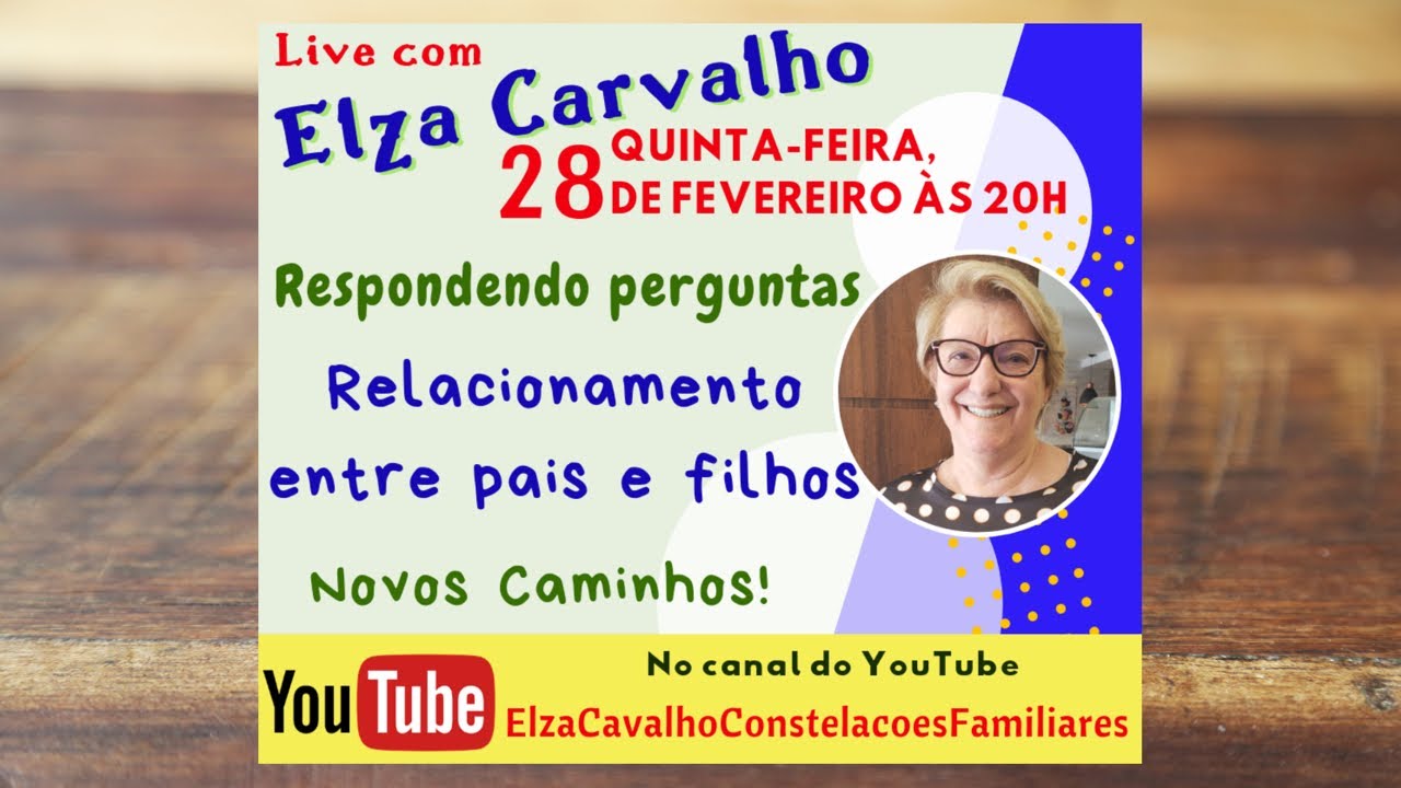 Live Relacionamento entre pais e filhos