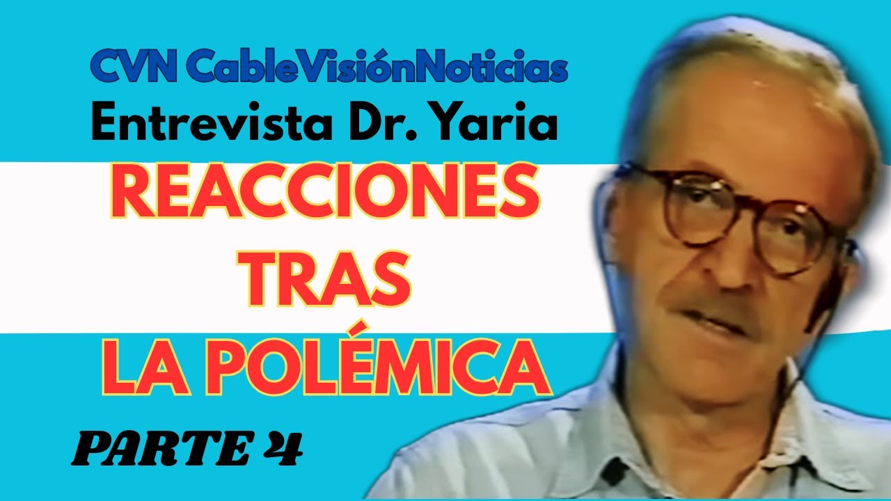 CASO ARGENTINO (IV) Juan Alberto Yaria hablando sobre el caso del profesor Antonio Escohotado