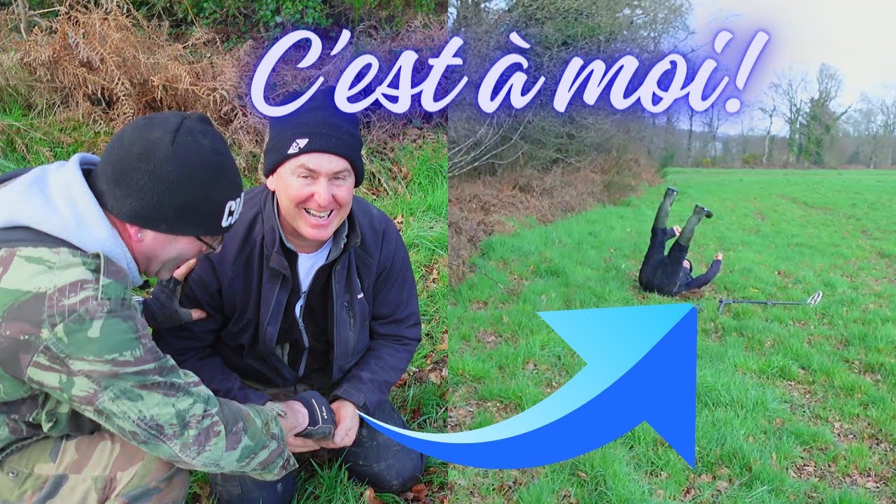- DÉTECTION DE MÉTAUX - QUAND TU TE ROULE DE JOIE , ET QUE TU NE VEUX PLUS LÂCHER TA DÉCOUVERTE !!!!