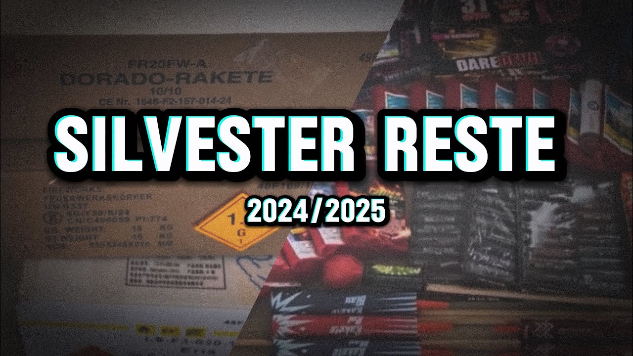Silvester Feuerwerk-Reste-Unboxing 📦 [2024/2025]
