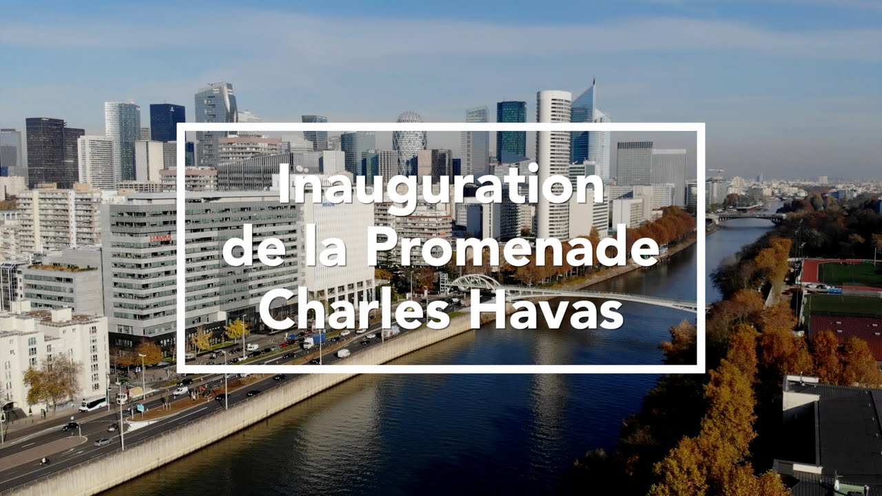 La « Promenade Charles Havas » inaugurée