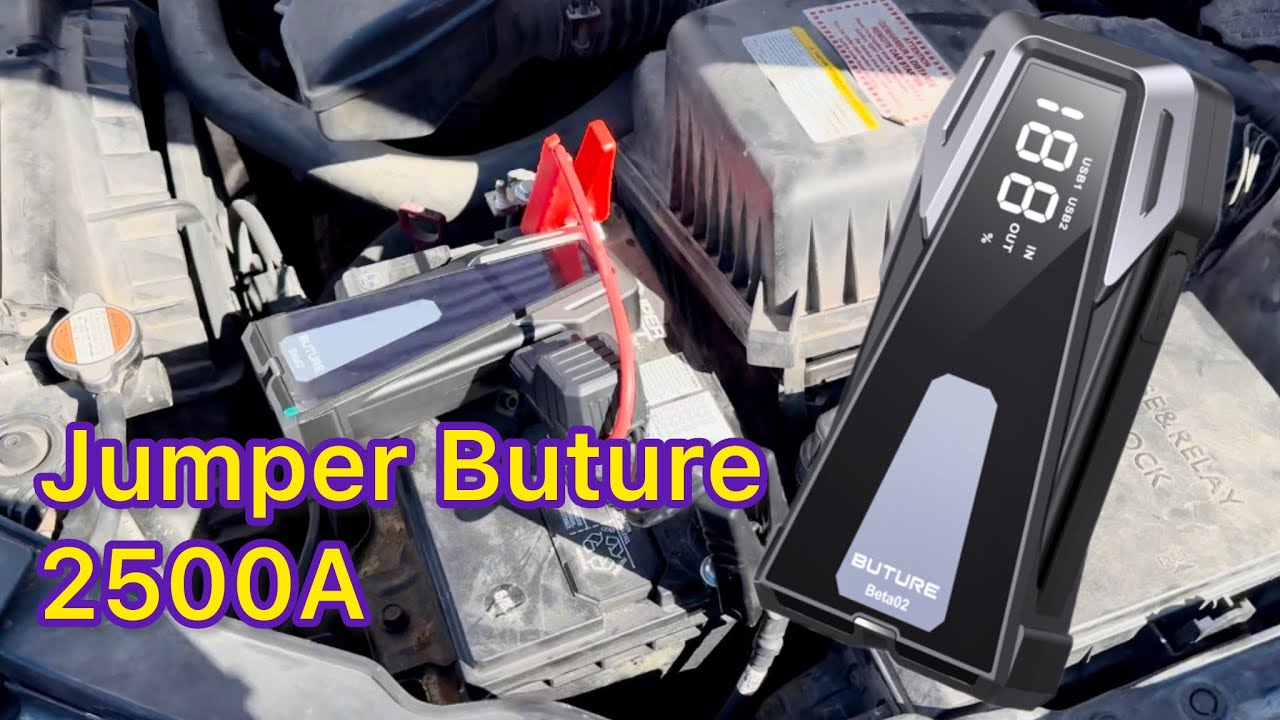Unboxing del Buture Beta 02 Jumper de 2500A
