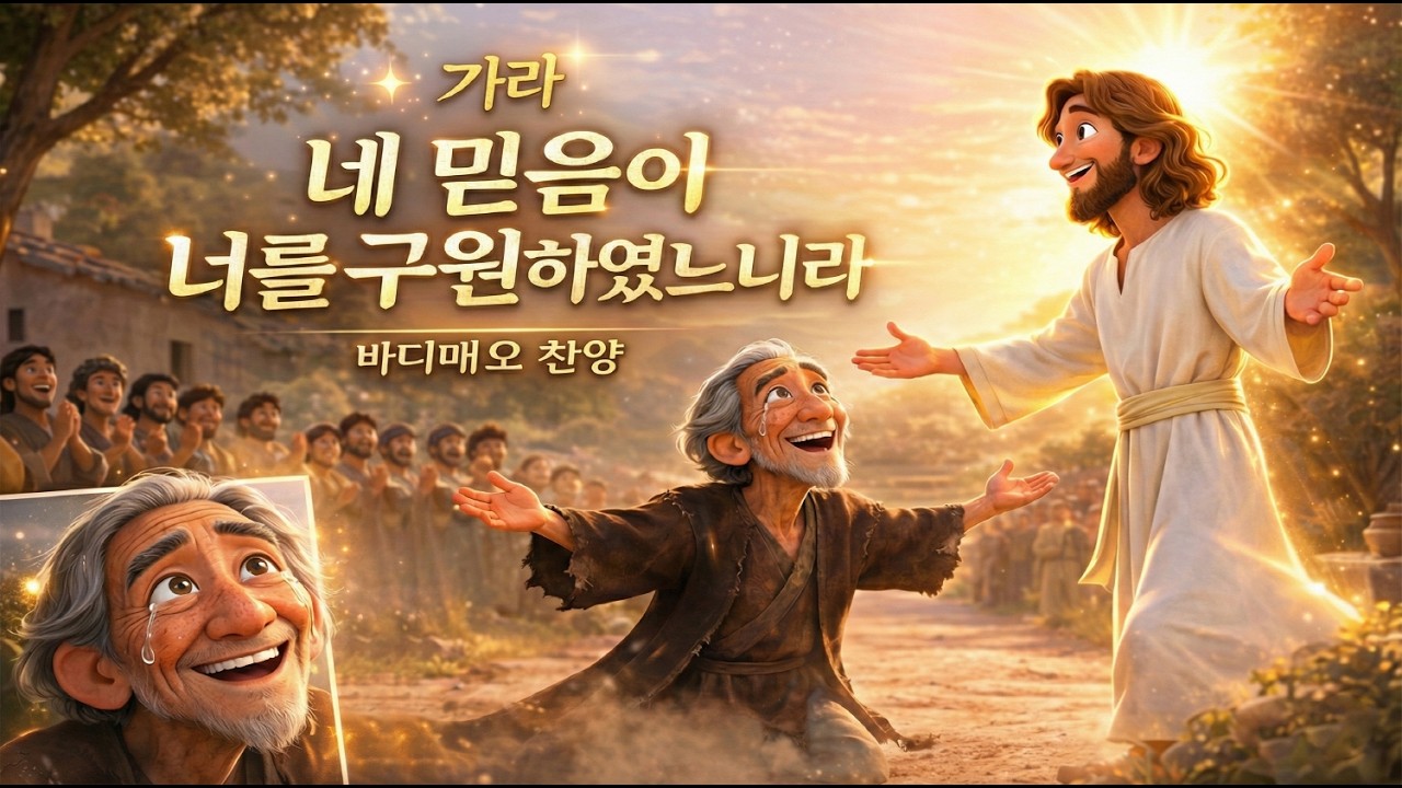 가라 네 믿음이 너를 구원하였느니라 | 바디매오 찬양