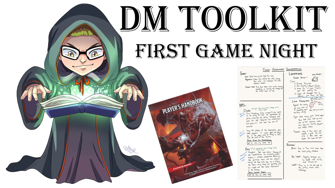 DM Toolkit   First Game Night