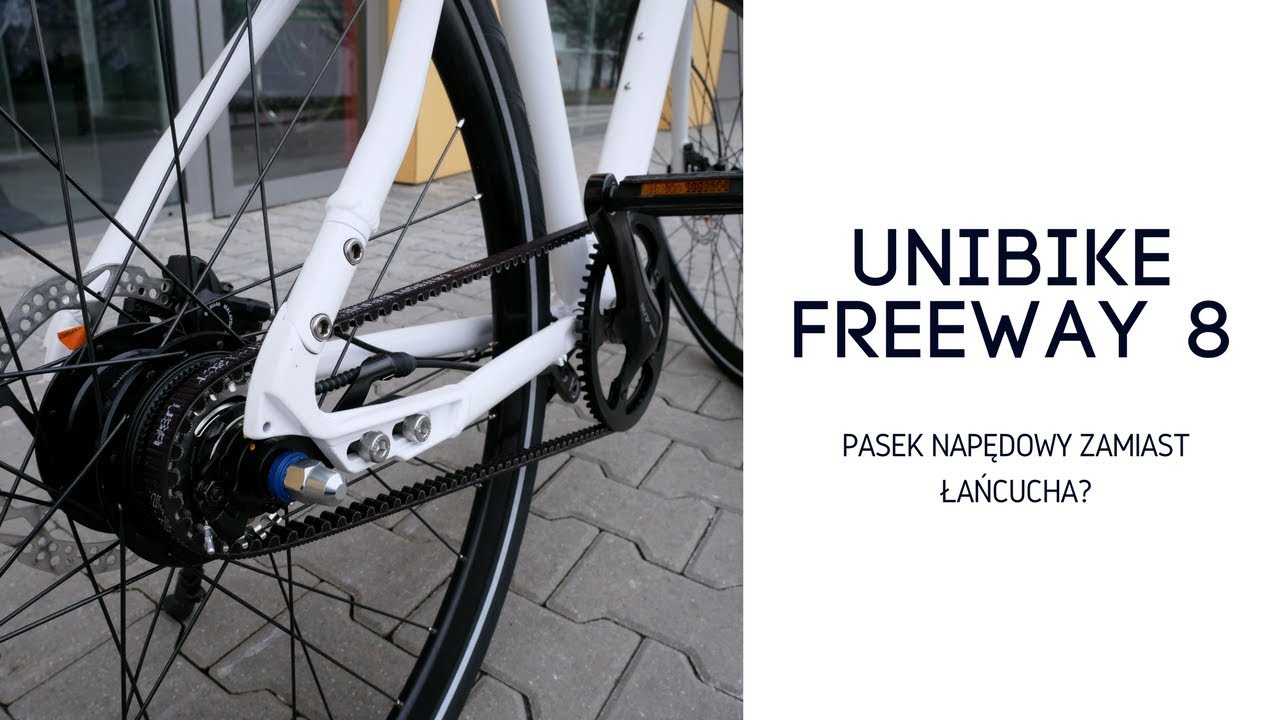 Unibike Freeway - pasek napędowy zamiast łańcucha?