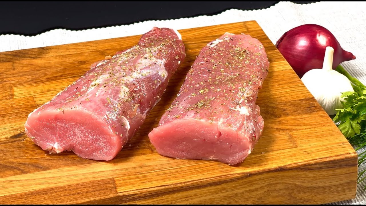 Ich habe noch nie so ein leckeres Schweinefilet gegessen! Zum Fingerlecken gut!