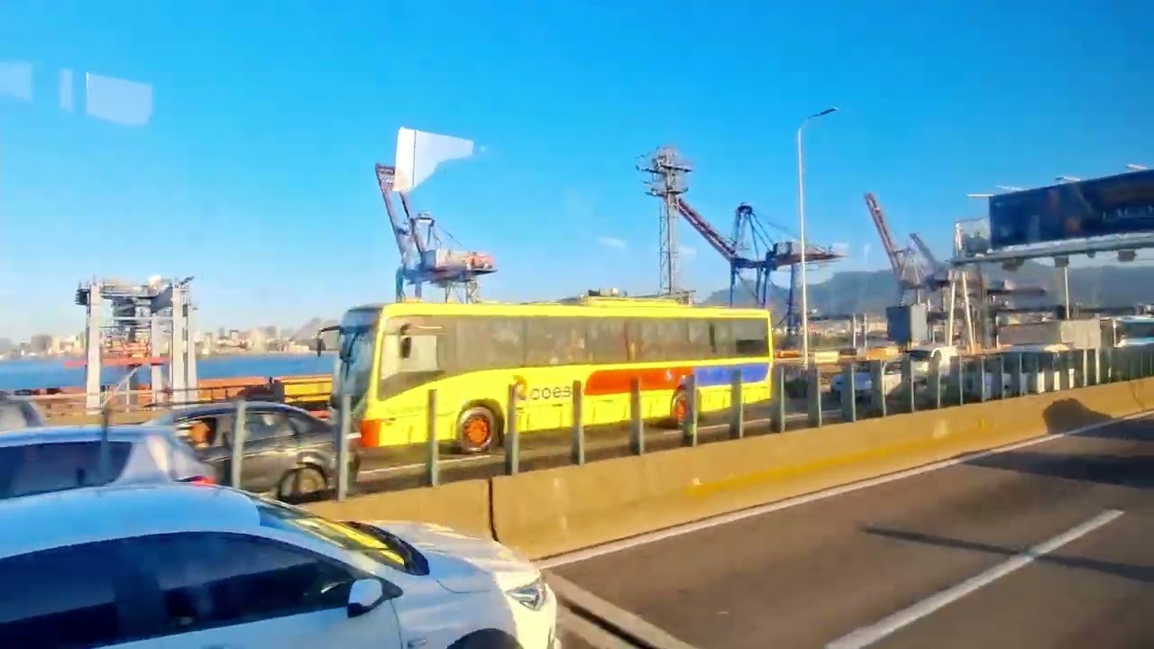 Arriving in Rio de Janeiro- Rio x Niterói bridge